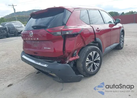 2021 Nissan Rogue Sv Intelligent Awd из США, поврежденный, VIN 5N1AT3BB6MC821745